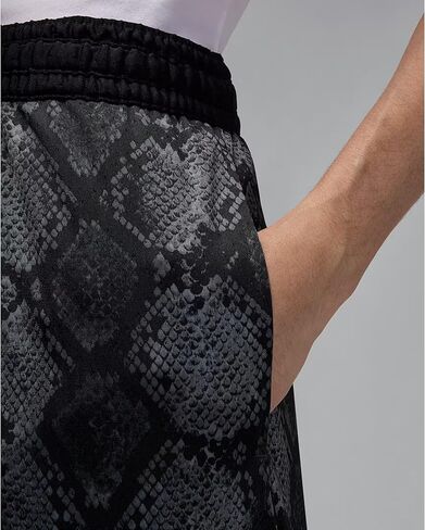 شورت Dri-FIT Mesh Diamond من جوردن سبورت للرجال (أسود/أسود) in Saudi Arabia