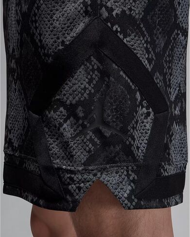 شورت Dri-FIT Mesh Diamond من جوردن سبورت للرجال (أسود/أسود) in Saudi Arabia