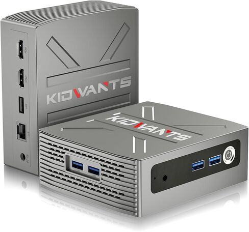 Touch Mini PC KN1 with Built-in Touchpad, N4000 8GB LPDDR4 RAM, 128GB eMMC, 4K Dual Display Desktop Computer for Home Office, BT 5.0/ WiFi 5/USB 3.0 in Kuwait