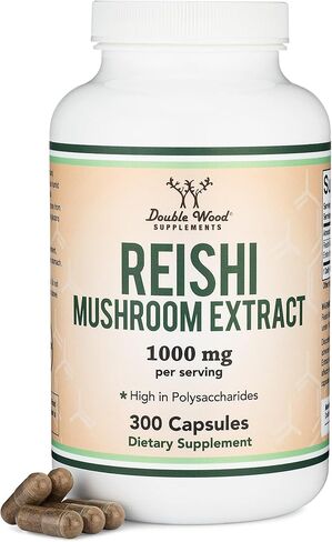 مكملات مزدوجة من الخشب النمور ملحق حليب الفطر (Lignosus Fungi) 500mg لكل وجبة ، 120 كبسولة (مضادة للأكسدة لدعم صحة الجهاز التنفسي والرئة) نباتي آمن ، غير محلي. in Saudi Arabia
