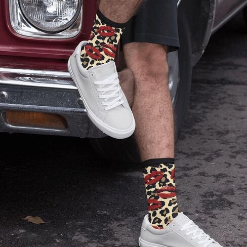 Funny Novelty Crew Socks Casual Athletic Sport Crazy Dress Sock For Women Men in Saudi Arabia