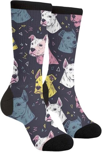 Funny Novelty Crew Socks Casual Athletic Sport Crazy Dress Sock For Women Men in Saudi Arabia