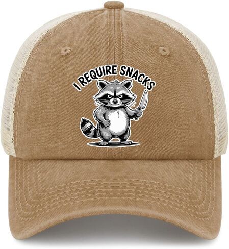 I Require Snacks Golf hat Running caps for Son in Saudi Arabia