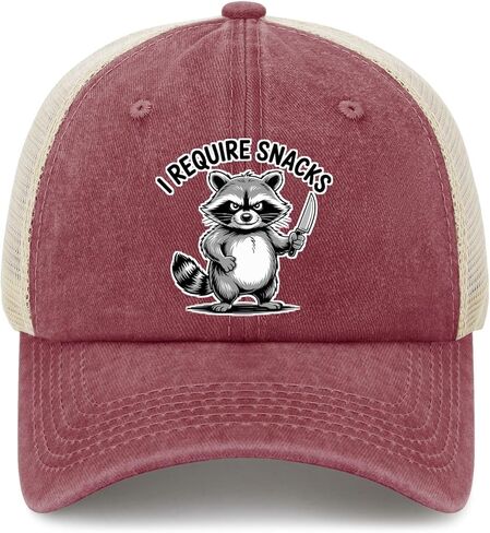 I Require Snacks Golf hat Running caps for Son in Saudi Arabia