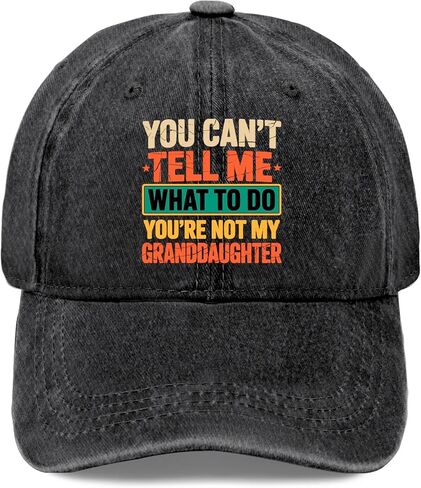 You Can't Tell Me What to Do You are Not My Dean Hats for Women Cool Washed in Saudi Arabia