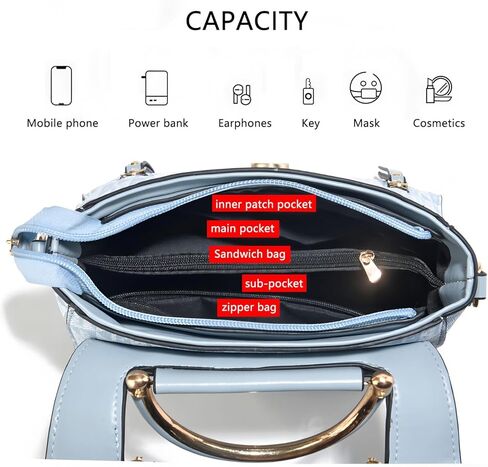 LY&SQ Women's Fashion Handbags & Purses - Crossbody Bags, Shoulder Bags, Small Totes Stylish Ladies Daily Use Bags in Saudi Arabia