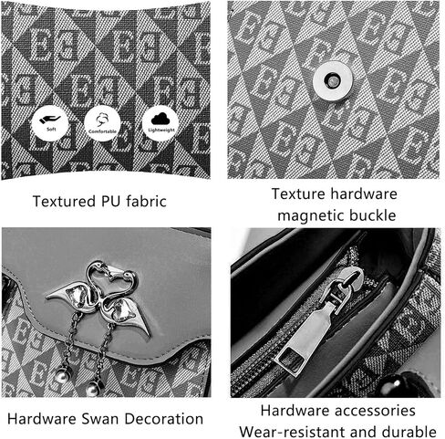 LY&SQ Women's Fashion Handbags & Purses - Crossbody Bags, Shoulder Bags, Small Totes Stylish Ladies Daily Use Bags in Saudi Arabia