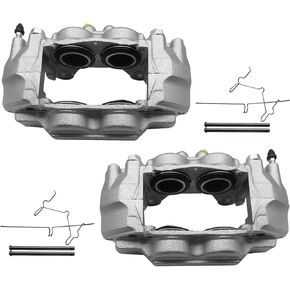 Rear Brake Caliper Compatible with Select Mercedes-Benz Models - C230, C240, C280, C32 AMG, C320, C350, CLK320, CLK350, CLK430, E320, E430, SLK300, SLK350 19-2883 19-2882, 2-pc Set in Kuwait