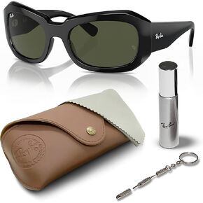 Ray-Ban RB2212 BEATE Square-Round Shaped Sunglasses for Men & Women with Official RAYBAN Eyewear Kit in Saudi Arabia