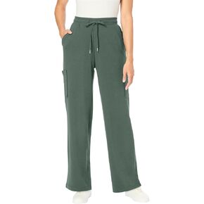 Woman Within Plus Size Petite Knit Pull-On Drawstring Cargo Pants in Saudi Arabia