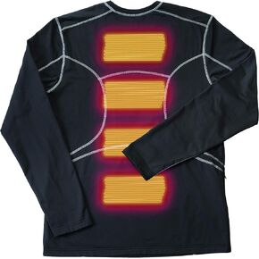 قميص فولت 7 فولت ذو طبقة أساسية طويلة الأكمام - ملابس داخلية حرارية طويلة الأكمام - قميص داخلي ساخن للرجال والنساء in Kuwait