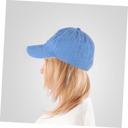 Veemoon Retro Bear Cowboy Hat Girl Cotton Baseball Cap Peaked Brim Outdoor Sun Protection Hat Fashionable for Fishing Camping Beach Blue in Saudi Arabia
