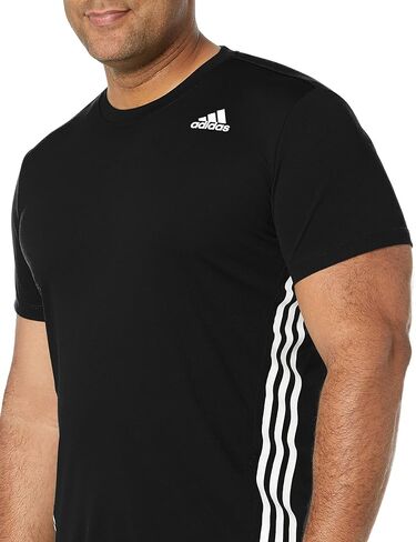 تي شيرت رجالي من adidas Aeroready Design 2 Move Sport بثلاثة خطوط in Kuwait