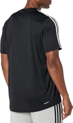 تي شيرت رجالي من adidas Aeroready Design 2 Move Sport بثلاثة خطوط in Kuwait