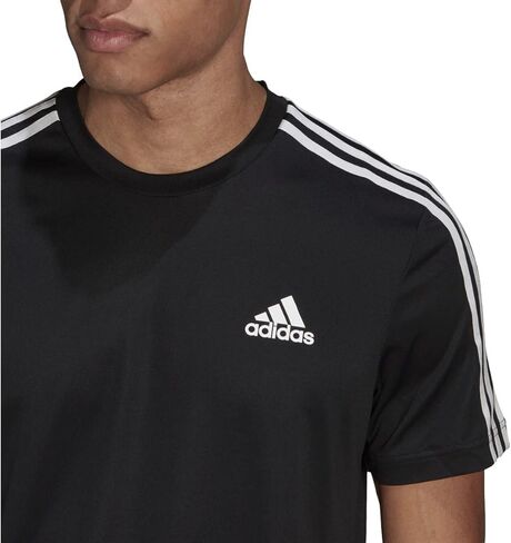 تي شيرت رجالي من adidas Aeroready Design 2 Move Sport بثلاثة خطوط in Kuwait
