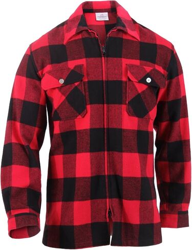 Rothco Tactical Flannel Shirt - Ultimate Concealed-Ops EDC Long Sleeve Button Down Shirt in Saudi Arabia