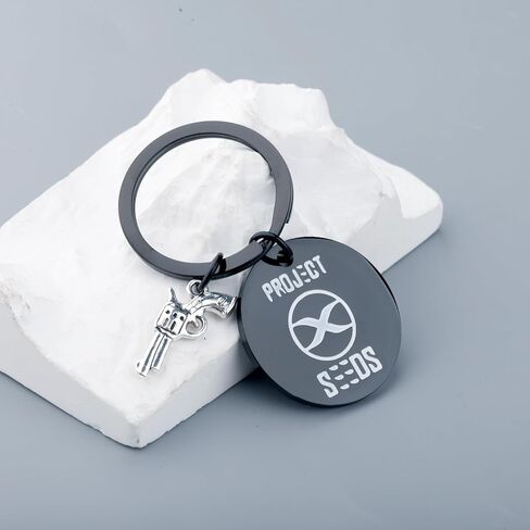 SEIRAA Project Seeds Keychain Vash هدايا مستوحاة من Vash وسكاكين هدايا Project Seed Jewelry in Saudi Arabia