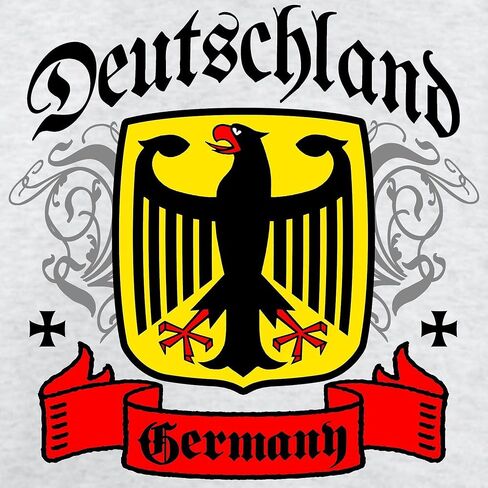 سويت شيرت CafePress Deutschland معطف الأسلحة من النوع الثقيل الكلاسيكي ذو الرقبة الدائرية الخفيفة in Kuwait
