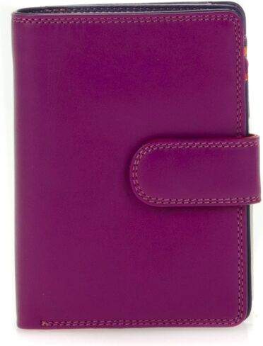 mywalit Medium Snap Leather Wallet | 9 Card Slots | ID Window & Zip Coin Pocket | Bosco | Stylish & Compact Accessory for Men & Women | Perfect for Everyday Use in Saudi Arabia