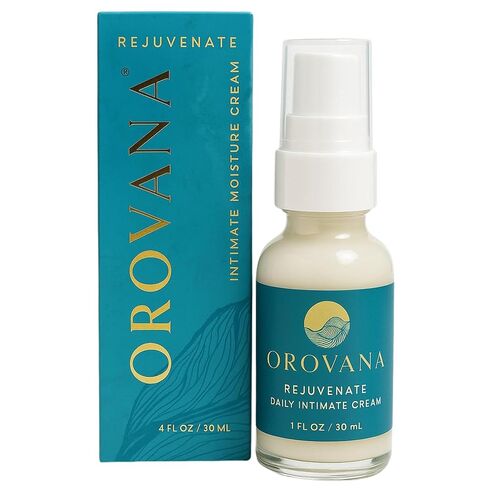 OROVANA Rejuvenate Intimate Moisture Vaginal Moisturizer DHEA & Hyaluronic Acid Menopause and Peri menopause Helps Restore Elasticity, Hydration & Sensitivity created by a menopause specialist (1 oz) in Saudi Arabia