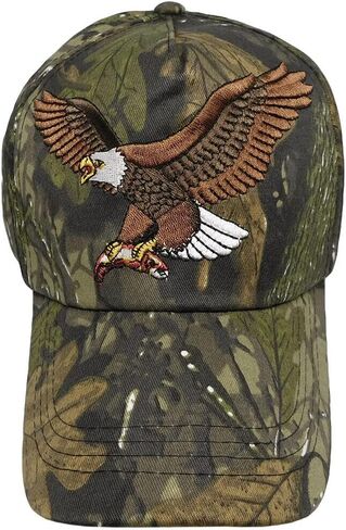 Brown Eagle Real Tree Camo Camouflage #1 Cotton Adjustable Embroidered Baseball Hat Cap in Saudi Arabia