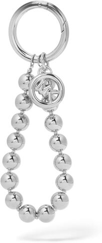 Michael Kors Bag Charm, Silver-Tone/Ball Chain/Silver in Saudi Arabia