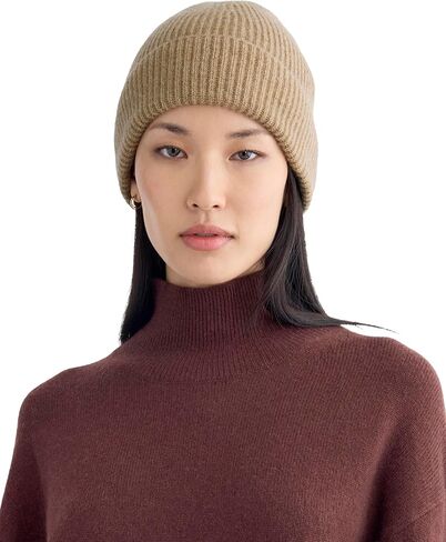 Everlane Unisex-Adult Everlane The Cashmere Ribbed Beanie in Kuwait
