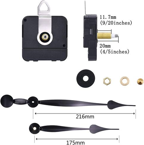 FUCHU 19-inch Large Wall Clock with High Torque Movement in Saudi Arabia