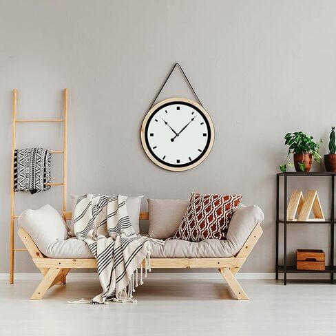 FUCHU 19-inch Large Wall Clock with High Torque Movement in Saudi Arabia