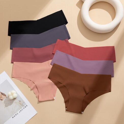 Women's Breathable Cotton Underwear 7-Pack, Soft Basic Briefs in Assorted Colors in Saudi Arabia