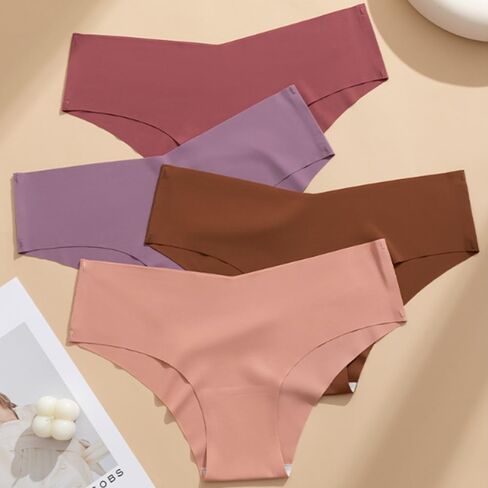 Women's Breathable Cotton Underwear 7-Pack, Soft Basic Briefs in Assorted Colors in Saudi Arabia