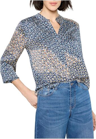 NIC+ZOE Women's Monogram Mix Top in Saudi Arabia