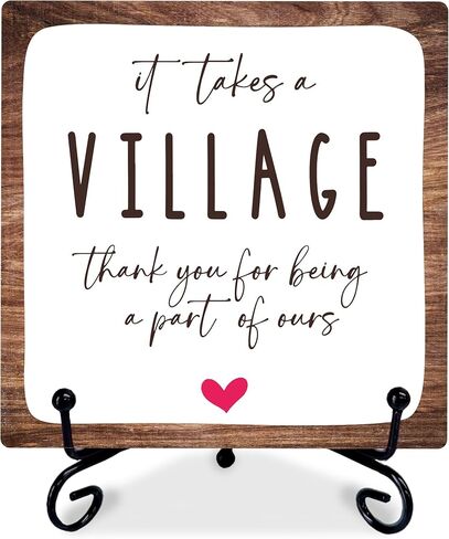 4" Inspirational Wood Decor - Make Happiness A Habit - Wooden Plaque Signs With 1 Metal Support Rustic Motivational Desk Décor For Home Office Bedroom Table Décor And Accessories - A02 in Saudi Arabia