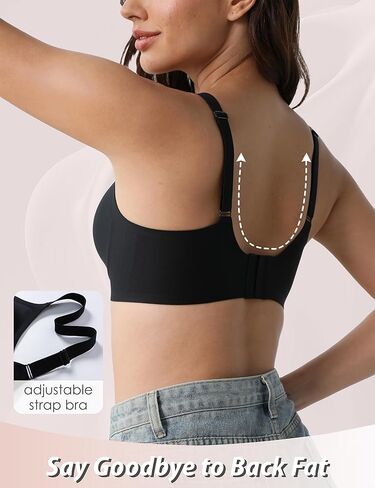 Tarbo جيلي حمالات الصدر اللاسلكية للنساء لا Underwire رفع البرازيلي التغطية الكاملة لينة الراحة سلس تي شيرت داعمة Bralette in Kuwait