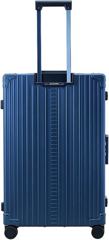 جميع الألمنيوم خفيفة الوزن 30 "مسافر الماكرو المتميز فحص الأمتعة الصلبة مع 4 عجلات الدوار ، قفل TSA ، لوحة الضغط ، مقبض التلسكوب ، مثالي للسفر الدولي (ONYX) in Kuwait