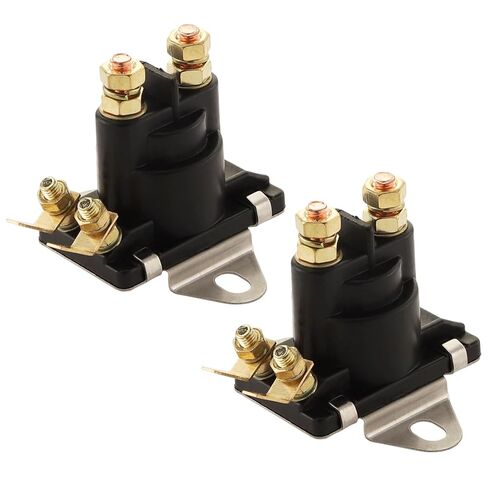 12V Trim Solenoid Starter, Compatible with Mariner Outboard Motors Power Trim Solenoid Switch Replace 89-96158T, 89-94318, 89-846070, 89-818864T, 8994318, 35-275 HP 1Pcs in Saudi Arabia