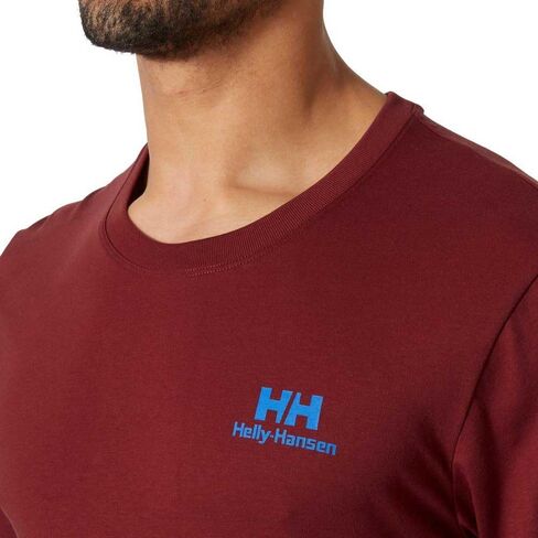 تي شيرت رجالي من Helly Hansen Nord Graphic، مقاس 180 Mars Red، مقاس X-Large in Saudi Arabia