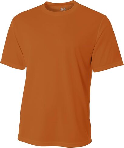 A4 Men's Short Sleeve Birds-Eye Mesh Crew in Saudi Arabia