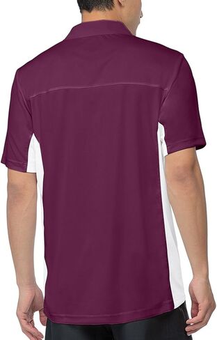 قميص بولو أساسي للرجال من Fila، Team Maroon، أبيض، 2XL in Saudi Arabia