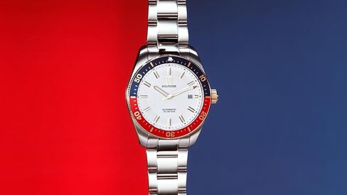 Tommy Hilfiger TH85 Men's Watch - Japanese Automatic Movement on Stainless Steel Bracelet - 10 ATM Water Resistance - Gift for Him - Premium Fashion Timepiece for All Occasions - 40mm in Saudi Arabia