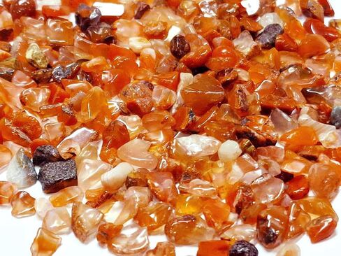 Perlin Rose Quartz Gemstone Beads Tumbled Stone 4~8 mm Chips Without Hole 500 Pieces Rose Quartz Gemstones Semi-Precious Stone Jewellery Beads Gemstone for Decoration, Chakra, Meditation in Saudi Arabia