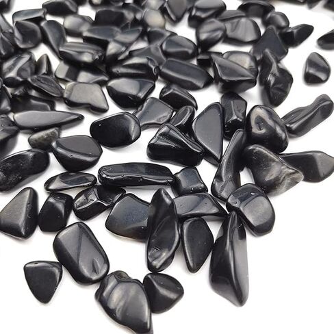 Perlin Rose Quartz Gemstone Beads Tumbled Stone 4~8 mm Chips Without Hole 500 Pieces Rose Quartz Gemstones Semi-Precious Stone Jewellery Beads Gemstone for Decoration, Chakra, Meditation in Saudi Arabia