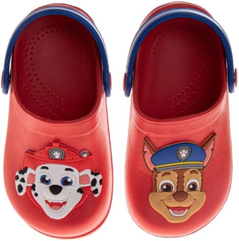 Josmo Kids Paw Paw Paw Clog Sandal Slid-on Slides for Boys-Chase and Marshall أغلقوا إصبع القدم مع الظهر (الأحجام: 5-10 صغار / 11-12 أطفال صغار) in Kuwait