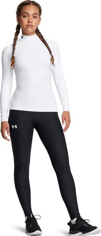 Under Armour - سروال نسائي ColdGear Og، اللون أسود (001)، المقاس: كبير in Saudi Arabia