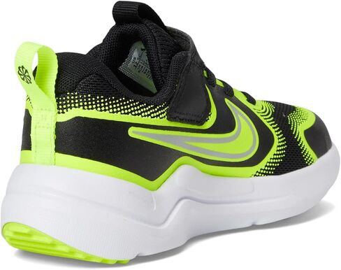 Nike Little Kid's Cosmic Runner Road Running Shoes Black/Wolf Grey-Volt, 2Y in Saudi Arabia