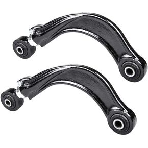 TUCAREST 2Pcs K100002 Rear Upper Control Arm Assembly Compatible With Fo-rd C-Max Escape Focus/Mazda 3 5 /V-olvo C30 C70 S40 V50 Adjustable Camber Arm Left Right Suspension