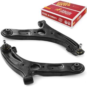 Made in Europe-Metrix Premium Front L&R Lower Control Arm RK622232 & RK622646 Fits 2011-2016 Hyundai Elantra, 13-17 Hyundai Elantra GT, 2012-17 Hyundai Veloster, 13-2014 Hyundai Elantra Coupe