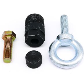 Flywheel Puller Removal Tool 91-849154T1,Lift Ring 91-90455-1 for Mercury Mariner Force Yamaha 1 1/2" -16