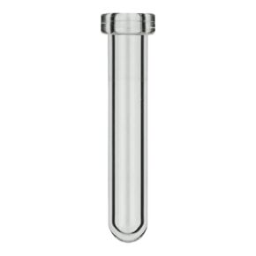 MACHEREY-NAGEL 70282 Crimp Neck Vial, N8, 0.3 ml, 5.5 x 31.5mm, Clear, Round Bottom, 1St Hydraulic Class Glass (Pack of 100)