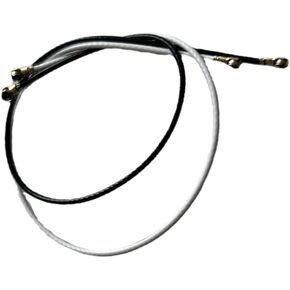 zhxchzhi OEM Antenna Flex Cable Coax Wire Replacement for Samsung Galaxy A14 5G 2023 SM-A146U SM-A146P Black+White 2pcs/Set